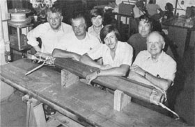 Engr. Servs. Design Group L-R: N. Avgerenos, R. Roth, A. Oleck, W. Robotham, N. Engler, R. Jornd. Not shown: H. Barber, J. Winterkamp