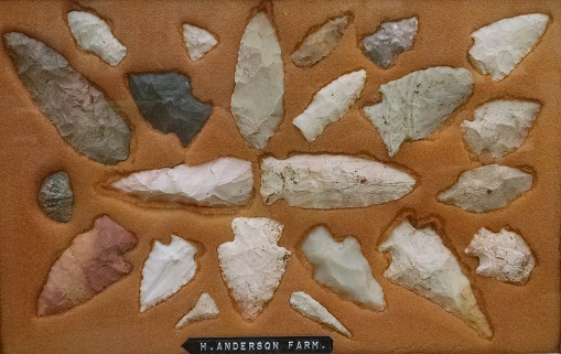 Anderson farm arrowheads