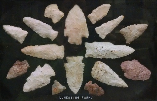 Mensing farm arrowheads