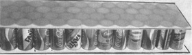 "Recycling" used beverage cans